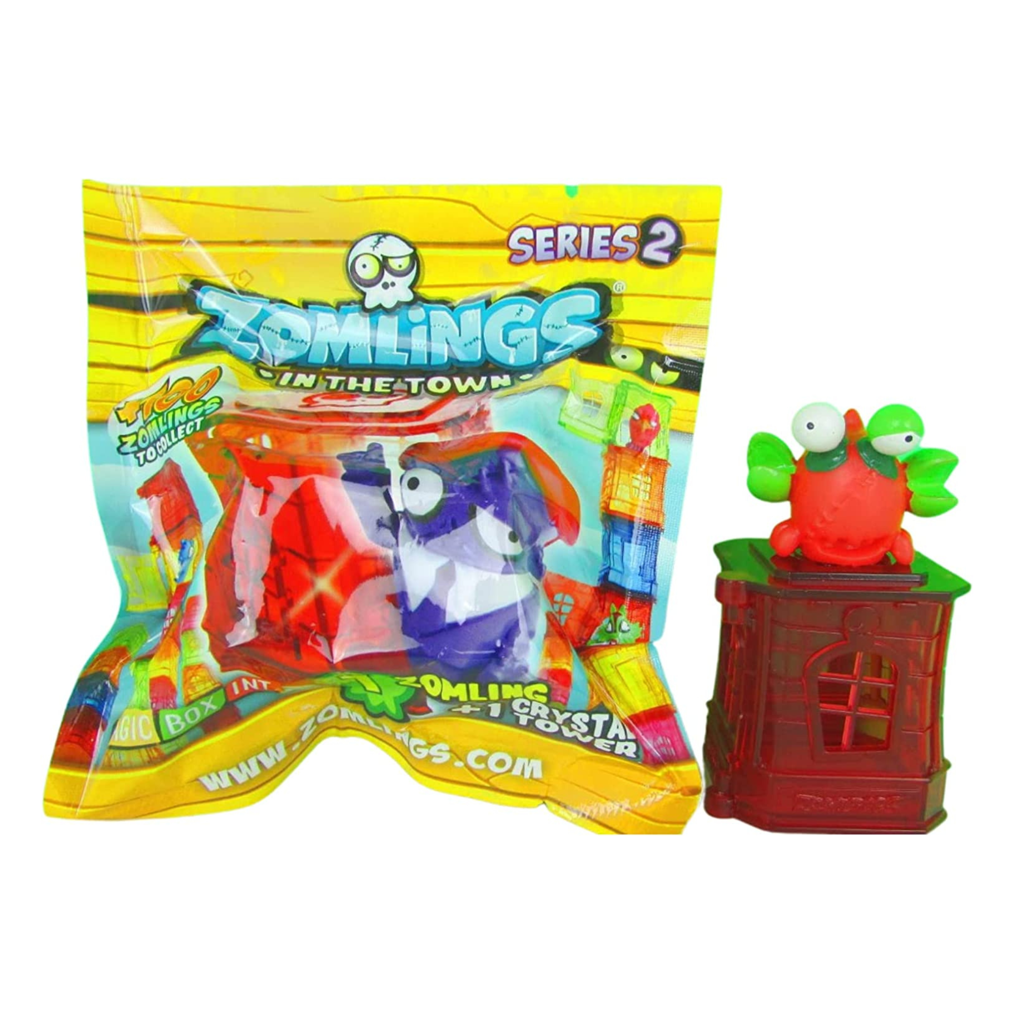 Zomlings In The Town - Series 2 - Full Box of Zomlings Blind Bags - 24 Packs