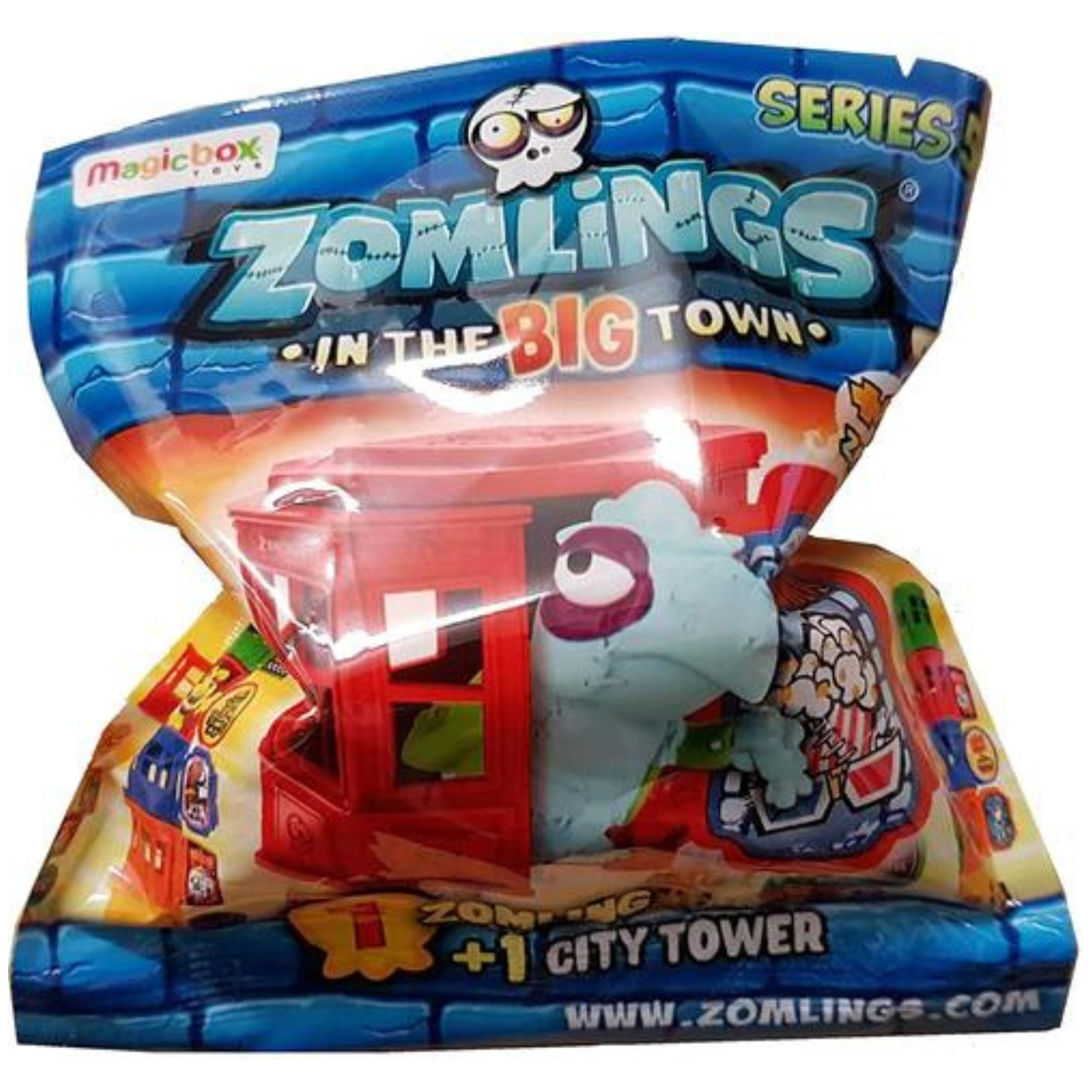 Zomlings In The Town - Series 5 - Full Box of Zomlings Blind Bags - 24 Packs