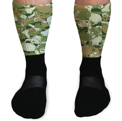 camo athletic socks