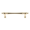 Top Knobs Appliance Somerset Finial Pull Cabinet Pull Polished Brass / 5 in