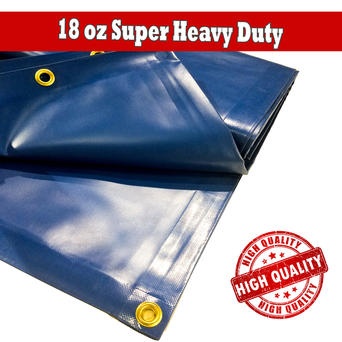 18oz Heavy Duty Vinyl Tarp Aluminetshadecom