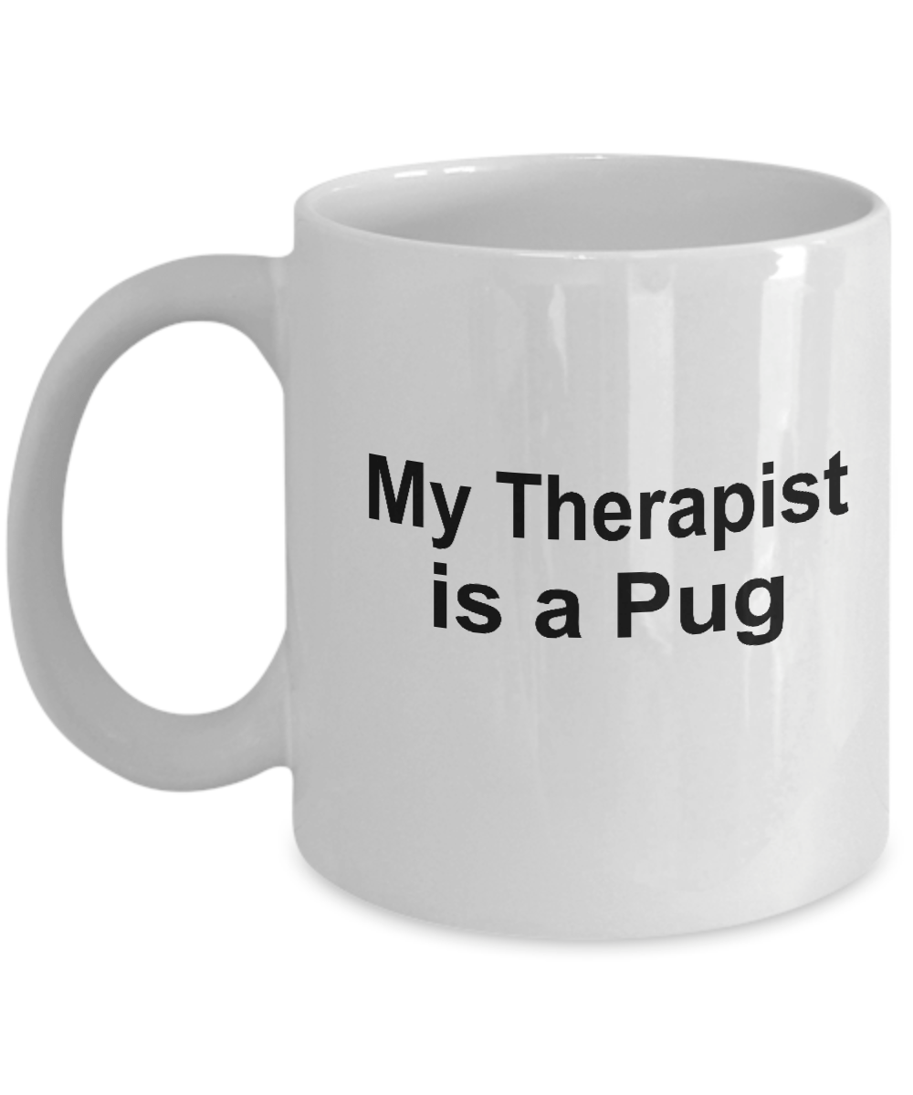 Pug Dog Therapist Coffee Mug