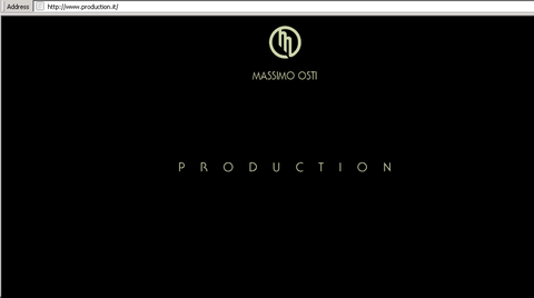 Production website by Massimo Osti 