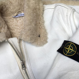 Stone Island AW 2006 Hand Painted Sheepskin Jacket (M/L) – SPACCIO