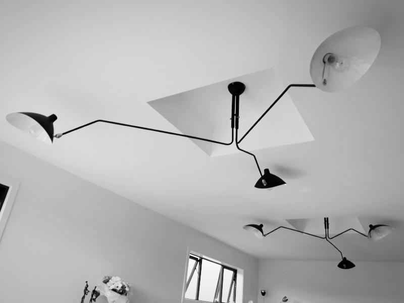 Replica Serge Mouille Ceiling Light