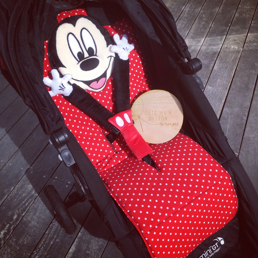 mickey mouse pram liner