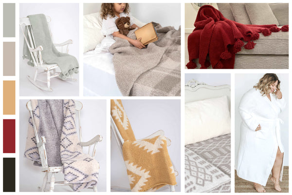 Shop Local Canadian Brands, Sunset Snuggles, Barefoot Dreams, Blankets, Fall Home Goods