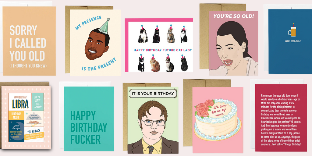 Local Canadian Brands, Local Birthday Cards, Party Mountain Paper, Classy Cards