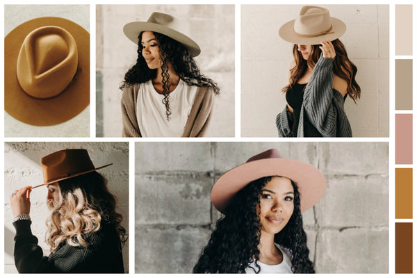 West Von Fall 2022 Collection, Wide Brimmed Wool Hats, Lack of Colour, Fashion Accessories