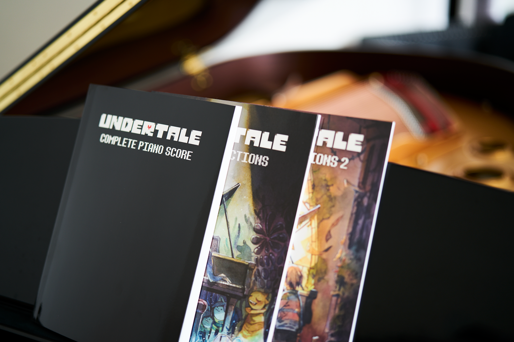 Undertale Complete Piano Score Physical Sheet Music Book - full judgment undertale song roblox id