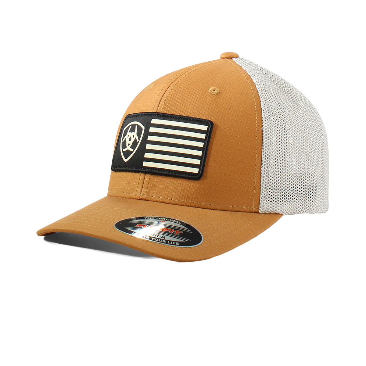 Ariat Tan Flag Hat