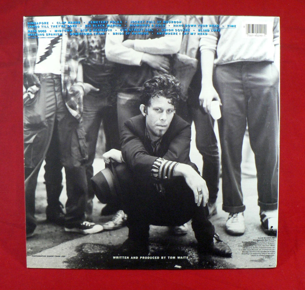 Tom Waits - Rain Dogs LP, 1st Press, VG+ Vinyl – Guitar Gallery of Alabama