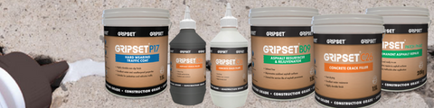 Gripset Pavement Range brought to you by Earthco Projects for Asphalt and concrete repairs and more