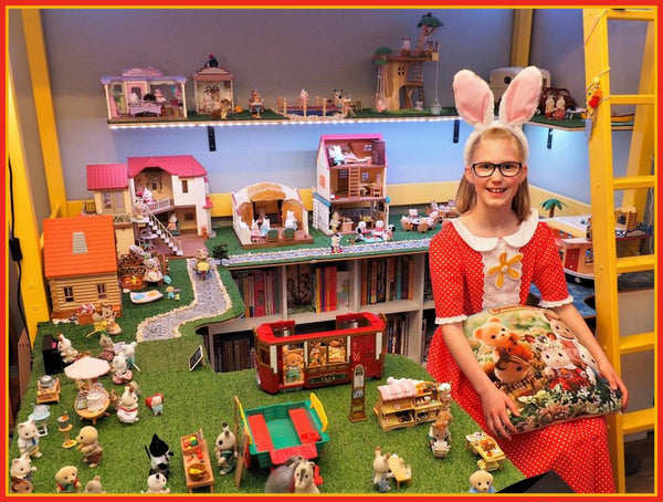 sylvanian families rabbit house