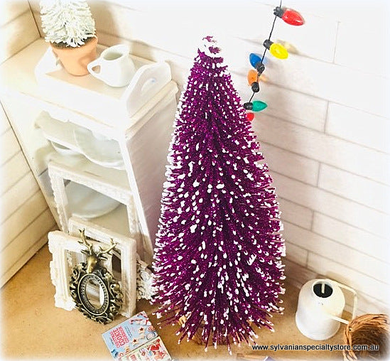 Christmas Tree - Purple - 15 Cm High - Miniature – Sylvanian Families  Specialty Store