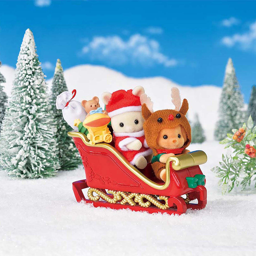 sylvanian christmas house