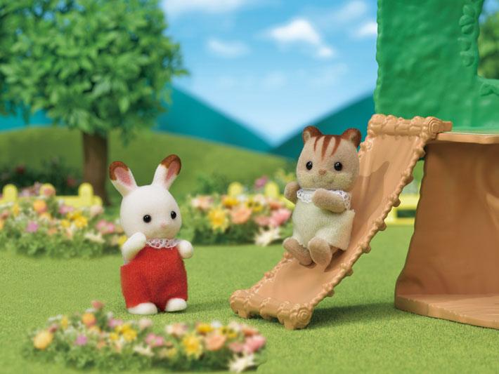 Sylvanian Families Baby Tree House With Baby Squirrel Sylvanian Families Specialty Store