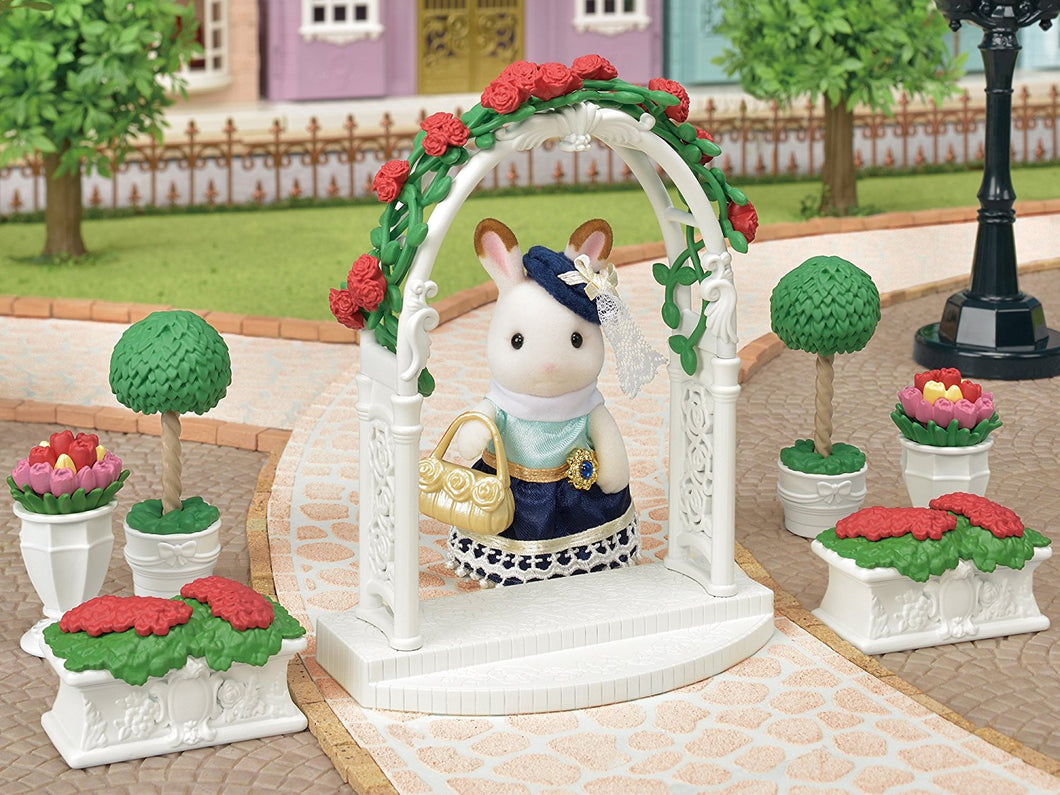 sylvanian families garden decoration set