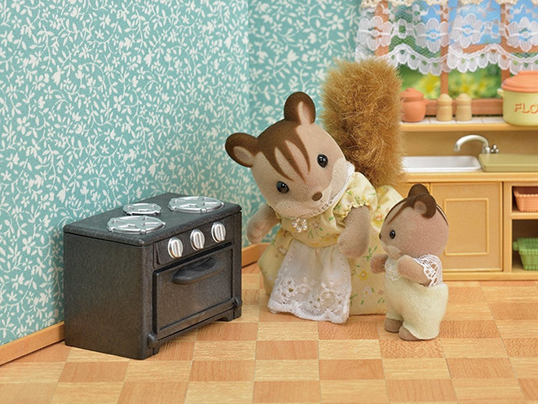 sylvanian classic kitchen set