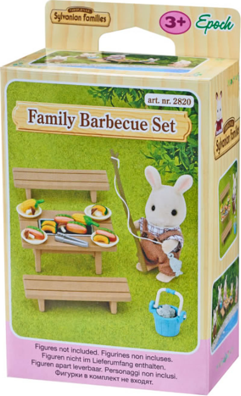 sylvanian families bbq set