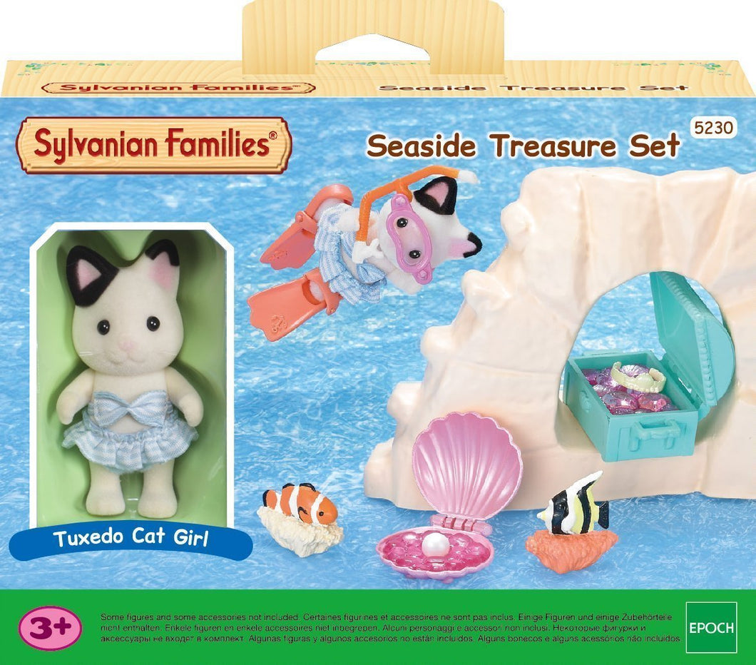 sylvanian families tuxedo cat