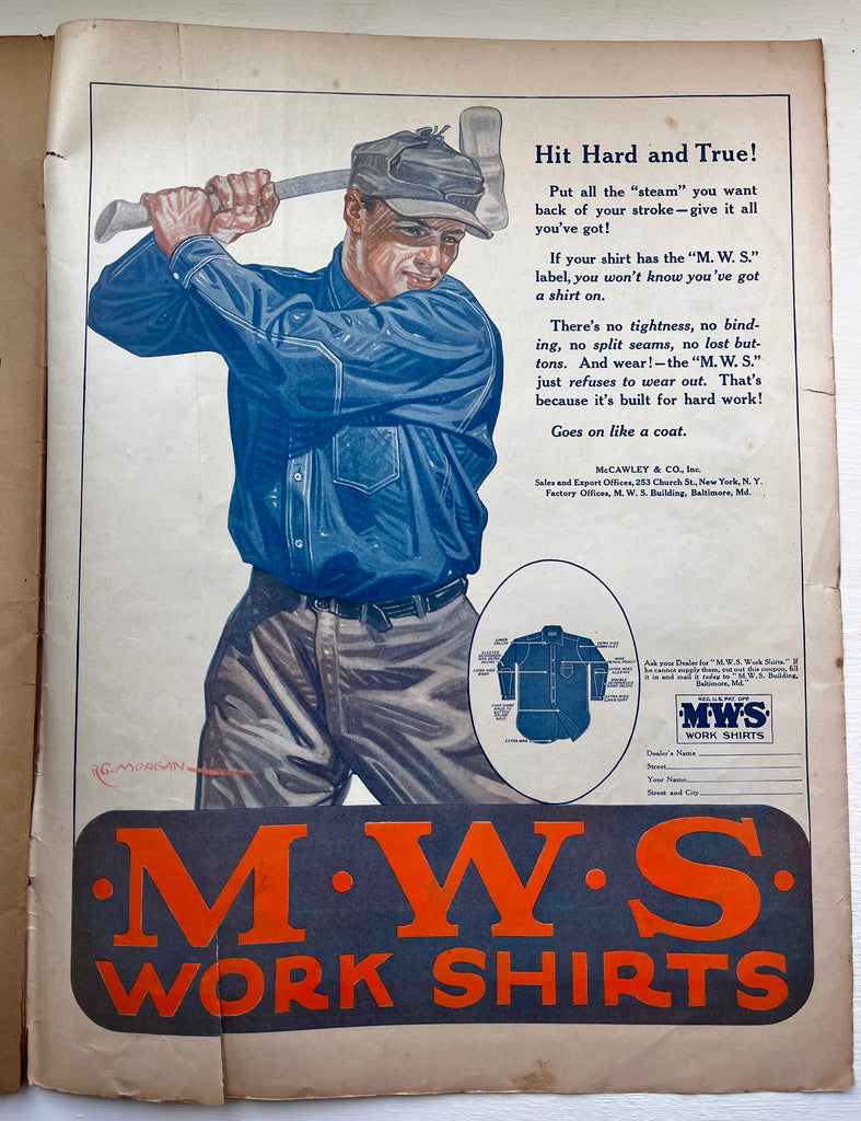 A Brief History of the Work Shirt - 1900-1930 – The Rite Stuff