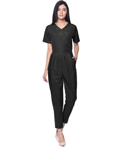 black wrap uptownie plus size jumpsuits XL XXL XXXL