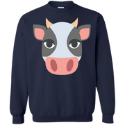 Cow Face Emoji Sweatshirt