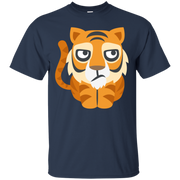 Bored Tiger Emoji T-Shirt