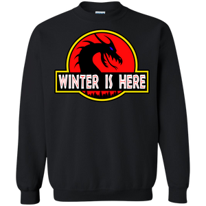 Winter is Here! Dracarys Mother of Dragons Park Jurassic Parody Sweatshirt