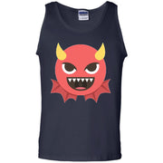 Devil Monster Red Emoji Tank Top