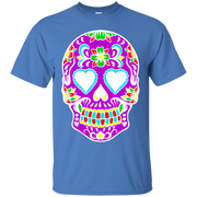 Colorful Skull Art T-Shirt