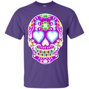 Colorful Skull Art T-Shirt