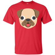 Pug Face Emoji T-Shirt