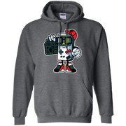 Retro Gamer Kid Cartoon Hoodie