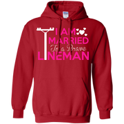 I Am Married to a Brave Lineman Hoodie