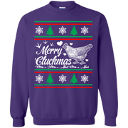 Merry Cluckmas Chicken Christmas  Sweatshirt