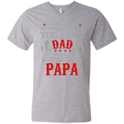 The Only Thing Better than Having Dad is My Children having Papa Men’s V-Neck T-Shirt