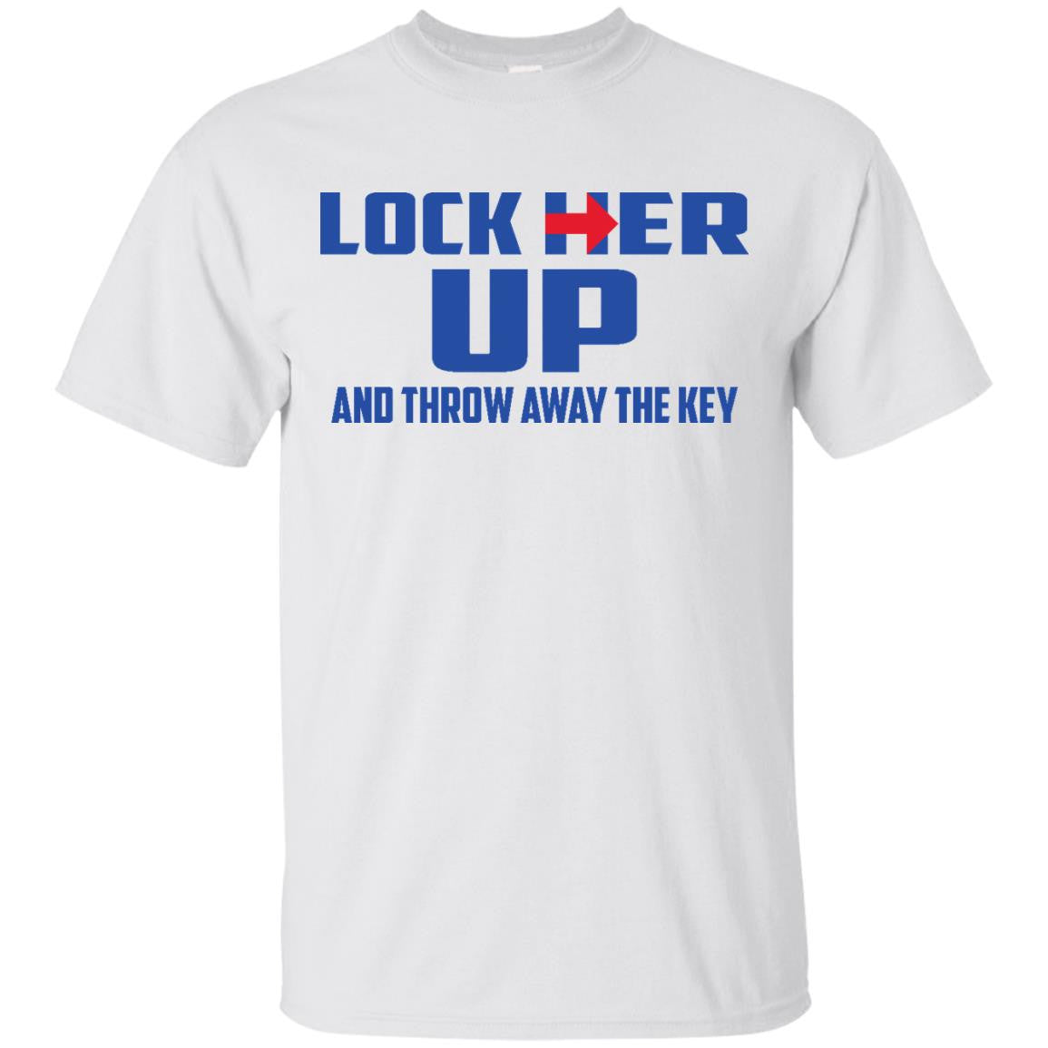 Lock Her Up And Throw Away The Key T Shirt Wind Vandy