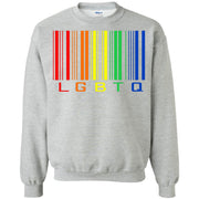 LGBTQ Rainbow Barcode Sweatshirt