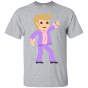 Disco Dancing White man Emoji T-Shirt