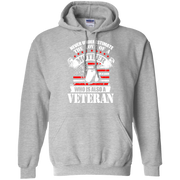 Never Underestimate the Love of a Mother, Who is also a Veteran Hoodie