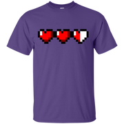 Gamer Lives Hearts Half Life Gone T-Shirt
