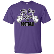 This Girl Loves Football T-Shirt