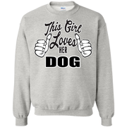 This Girl Loves Her Dog Sweatshirt