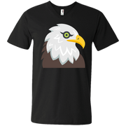 Eagle Eye Face Emoji Men’s V-Neck T-Shirt