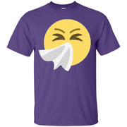Sneezing Face Emoji T-Shirt