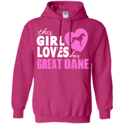 This Girl Loves Her Great Dane Hoodie