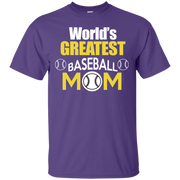 Worlds Greatest Baseball Mom T-Shirt