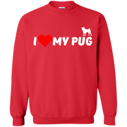 I Love My Pug Sweatshirt